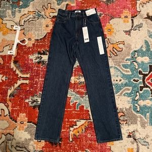 Women’s Straight Leg High Rise Jeans NWOT Uniqlo U